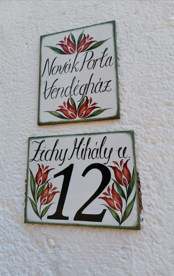 Novak Porta Vendeghaz-Tab, Zala Apartment Екстериор снимка